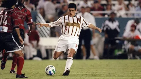 Marcelo Vega terminó su carrera incluso con un paso por la Major League Soccer de Estados Unidos