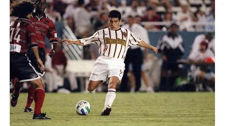 Marcelo Vega terminó su carrera incluso con un paso por la Major League Soccer de Estados Unidos