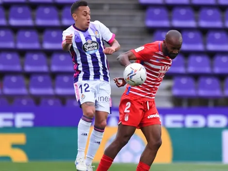 El gol de Fabián Orellana no alcanza y Real Valladolid sufre