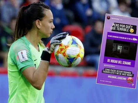 Endler espera la Champions triste por video del Sename