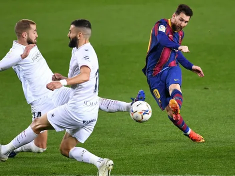 Barcelona gana al ritmo de Messi y pelea en La Liga