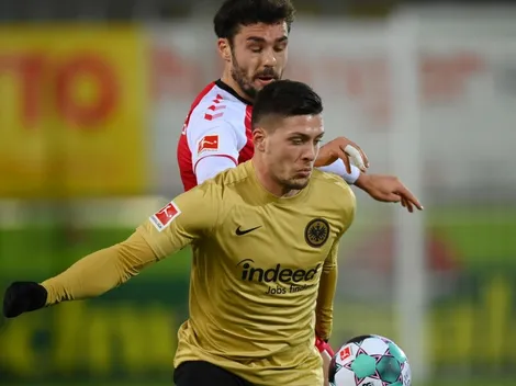 Jovic, a gusto fuera del Madrid: "Acá me encajan las cosas"