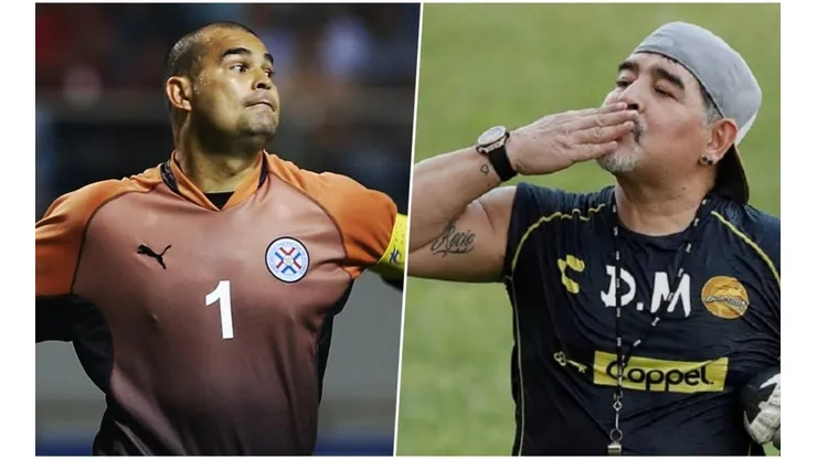 El paraguayo pide justicia por Maradona.
