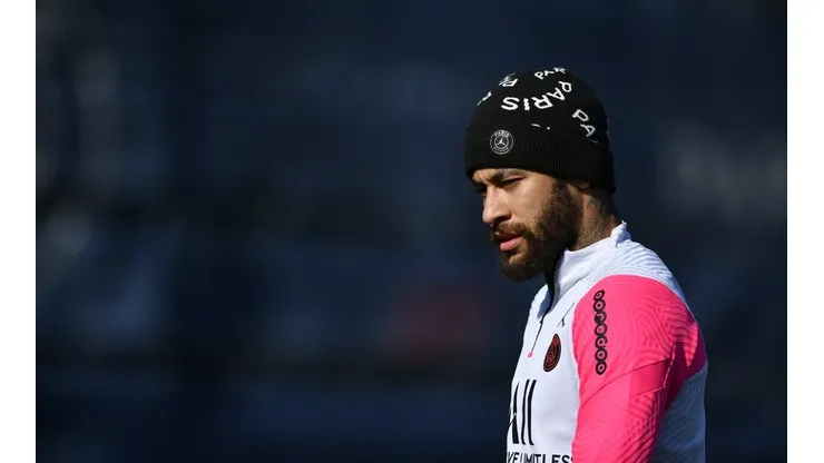 Neymar regresó a los entrenamientos del PSG.