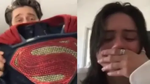 El director compartió el momento en sus redes sociales.