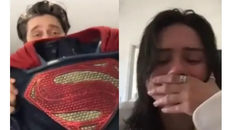 El director compartió el momento en sus redes sociales.