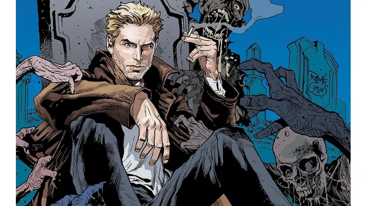 Constantine fue creado por Alan Moore y Stephen R. Bissette, debutando en el cómic de Swamp Thing, de 1985.