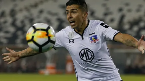 El pistolero festejó con todo el triunfo del Cacique sobre el Campanil.