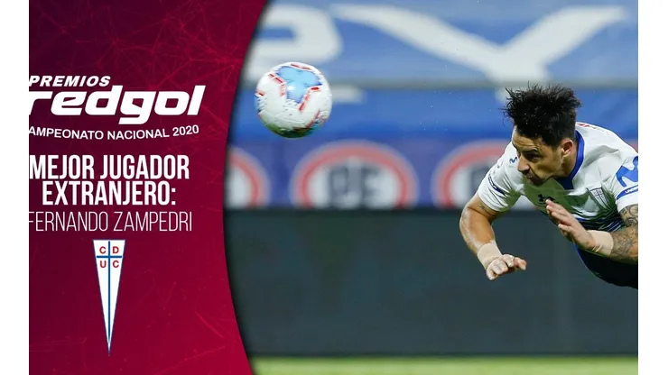 Fernando Zampedri se corona como el mejor extranjero en los Premios RedGol.