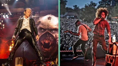 Iron Maiden / Rage Against The Machine.