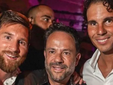 Rafael Nadal le presta el ropero entero a Lionel Messi