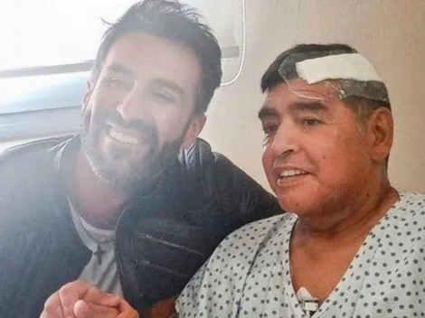 Óscar Ruggeri furioso con el médico de Diego Maradona