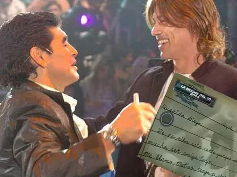 La carta que Matías Almeyda le escribió a Maradona con 12 años