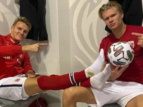 Haaland le tira un palo a Zidane: "Odegaard tiene que empezar a jugar"