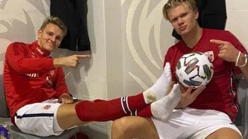 Haaland pide más minutos para su socio Odegaard