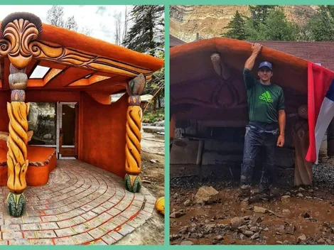 Revelan cómo quedó el hotel de Pangal Andrade tras el aluvión