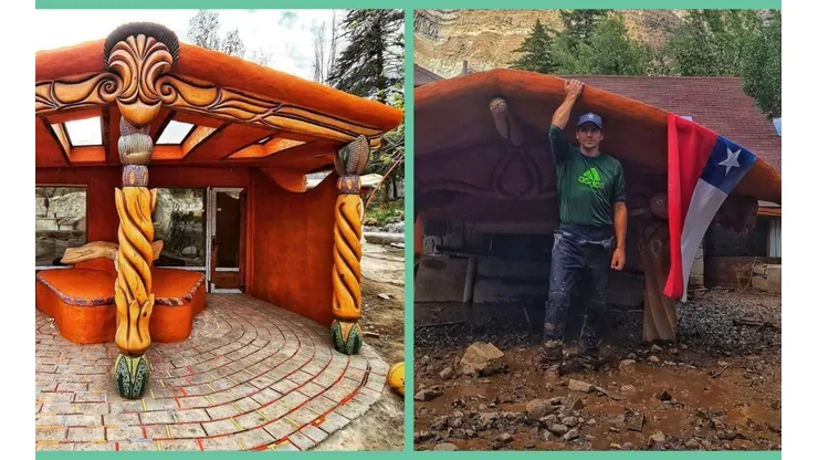 El antes y el después de Casa Primal, el hotel de Pangal Andrade.