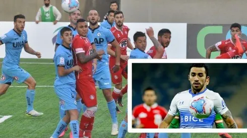 Puch celebró los tres puntos de Iquique en el Nicolás Chahuán.