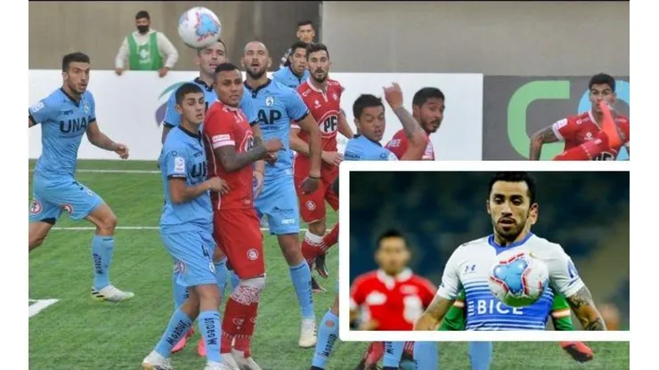 Puch celebró los tres puntos de Iquique en el Nicolás Chahuán.