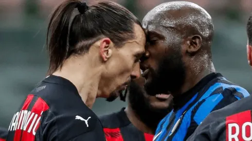 Lukaku y el cabezazo con Zlatan en el Inter vs AC Milan.