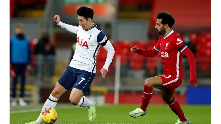 Salah con 13 goles y Son con 12, son los goleadores de la Premier League. Harry Kane también cuenta con 12 tantos.