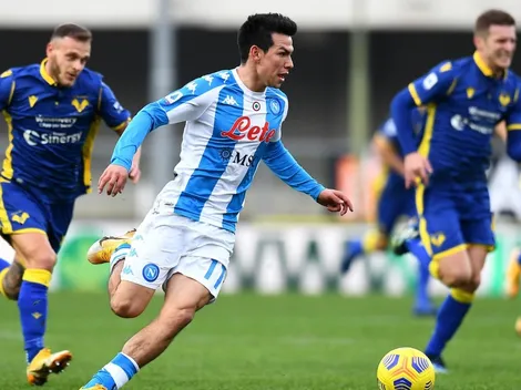 Chucky Lozano marca el gol más rápido en la historia del Napoli