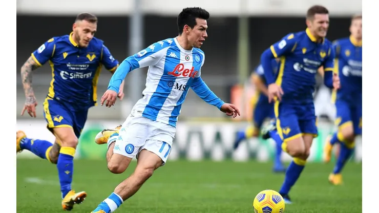Hirving Lozano anotó el gol más tempranero en la historia del Napoli.