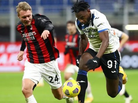 Milan resbala con Atalanta y llega herido a duelo clave frente a Inter