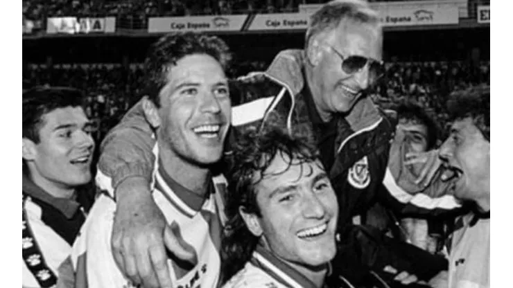 Vicente Cantatore en su paso por el fútbol español