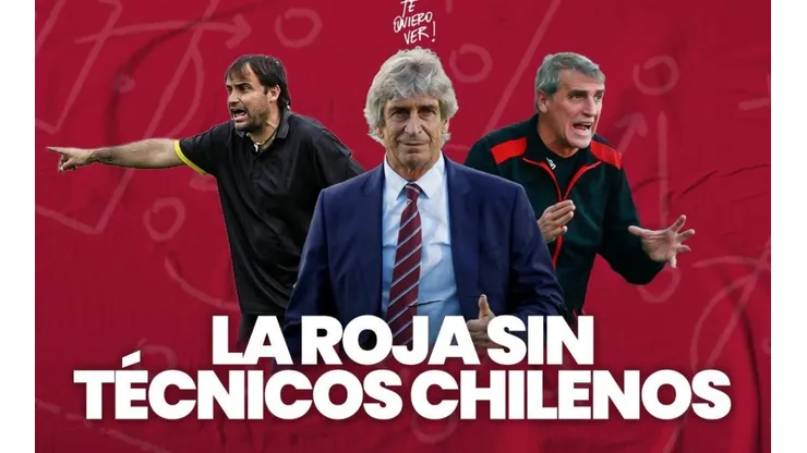 ¿Por qué crees que los técnicos chilenos no son opción? ¿Hay algún chileno capacitado para conducir la Roja?