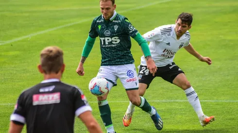 Carlos Rotondi tuvo una buena actuación en el triunfo de Santiago Wanderers ante Colo Colo.