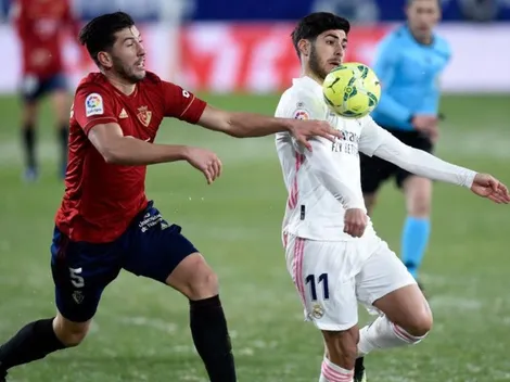 Real Madrid se enfría con la nieve y empata con Osasuna