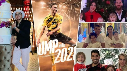 Los cracks mundiales festejaron con todo este inicio del 2021.