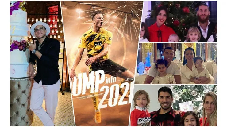 Los cracks mundiales festejaron con todo este inicio del 2021.
