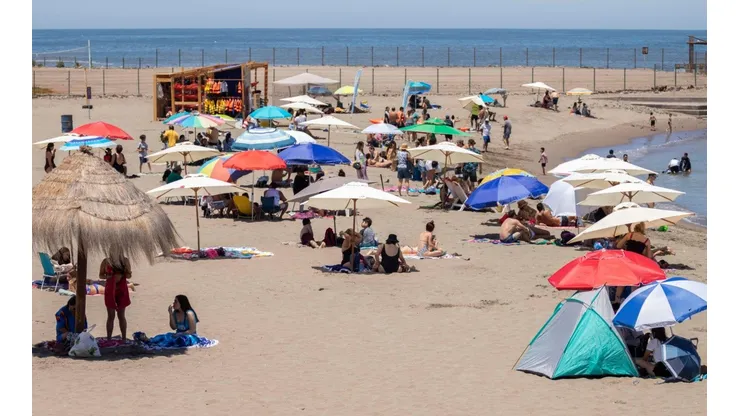 Veraneantes en Arica