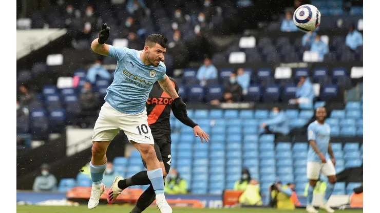 Agüero dijo adiós a la Premier League con la camiseta del City