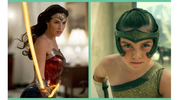 Dos versiones de "Wonder Woman".