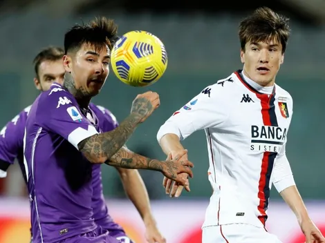 Fiorentina de Pulgar rescata un agónico empate ante Genoa