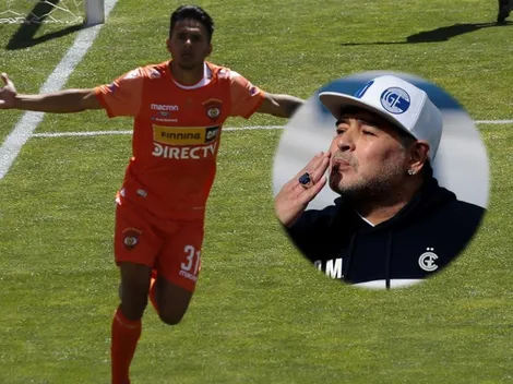 Ex pupilo de Diego y su golazo maradoniano en Cobreloa