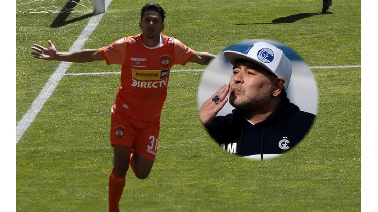 Ex pupilo de Diego y su golazo maradoniano en Cobreloa