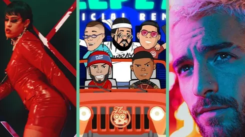 Bad Bunny, La Jeepeta y Maluma, figuran entre los videos musicales más vistos en Youtube por chilenos durante 2020.
