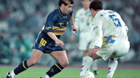 Diego Maradona en su última etapa en Boca Juniors