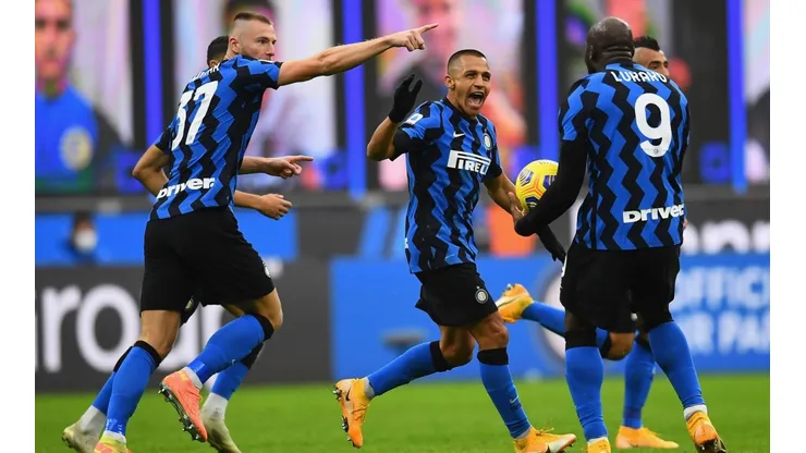 Alexis Sánchez fue la gran figura del Inter y llega encendido al duelo con el Real Madrid en Champions League