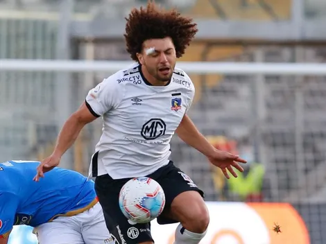 Maxi Falcón entrena como lateral derecho en Colo Colo