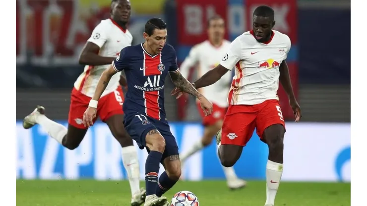 La victoria del Leipzig en Alemania dejó al PSG en el tercer lugar del grupo H.