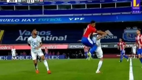 La brutal falta de Romero a Palacios pudo ser en revancha por una falta ocurrida el año pasado.