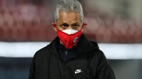 Reinaldo Rueda en el partido ante Perú