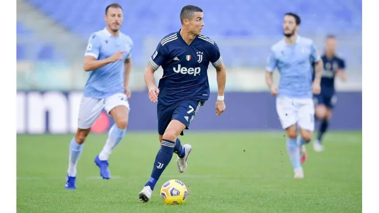 Cristiano anotó y salió lesionado en el empate entre Juventus y Lazio