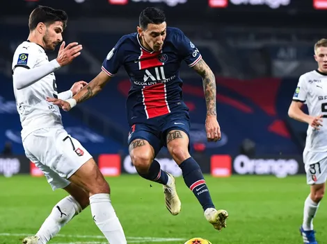 Ojo Argentina: goleada del PSG con Di María inspirado