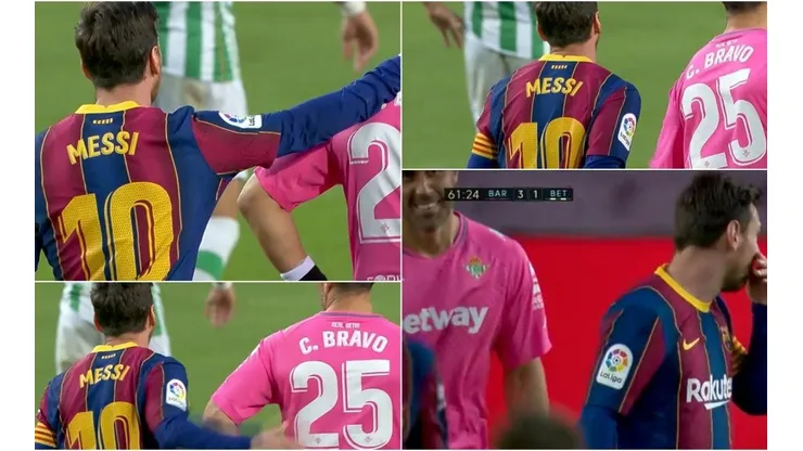 ¿Qué le dijo Lionel Messi a Claudio Bravo tras anotarle el gol del Barcelona?